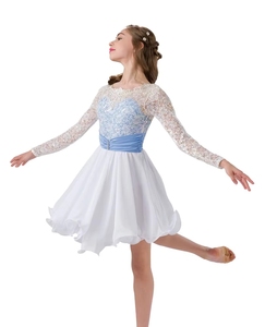 Traje de Danza Lírica <span class=keywords><strong>para</strong></span> <span class=keywords><strong>Niñas</strong></span> y Damas, Estilo Nuevo, <span class=keywords><strong>para</strong></span> <span class=keywords><strong>Canciones</strong></span> y Clubes - Product Image 3