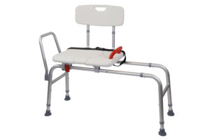 Siège de salle de bain réglable pour personnes âgées, pivotant à 360 degrés, chaise de douche pour personnes âgées - Product Image 3