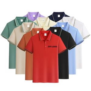 Polos Personalizados con Logotipo Bordado para Hombre, Ropa Deportiva Casual de Marca, Polos de Oficina, Camisetas de Golf para Hombre - Product Image 4