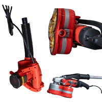 Meuleuse portative sans poussière à 3 disques 110V 220V pour murs en béton rectifieuse de sols en béton à main à vendre