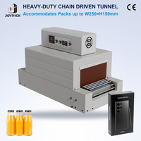 Machine d'emballage sous tunnel rétractable, convoyeur à rouleaux de table, chaîne 3020, entièrement automatique pour l'emballage de recharges de shampoing