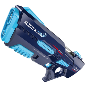 2024 nuovo prodotto pistola ad acqua elettrica giocattolo ad alta pressione a batteria automatico ad assorbimento di acqua vera arma da fuoco ragazzi metallo morbido - Product Image 4