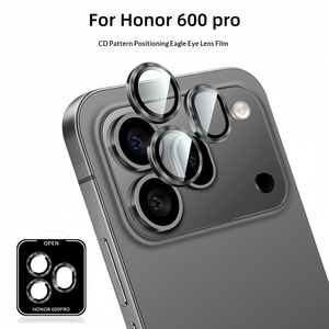 Pellicola Protettiva per Fotocamera in Vetro Temperato 9H Anti-Graffio, Facile Installazione, per Honor 500 600 Pro - Product Image 1