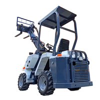 Mini chargeuse télescopique diesel EURO5 avec pompe hydraulique Eaton, transmission intégrale 4x4, haute efficacité pour travaux de construction
