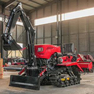 Livraison Gratuite Motoculteur Rotatif Multifonctionnel sur Chenilles pour Verger avec Moteur EPA, Tracteur sur Chenilles, Cultivateur Rotatif, Prix - Product Image 5