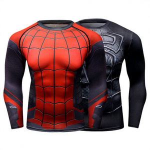 Camiseta Deportiva Personalizada de Manga Corta para Hombre, Compresión, Secado Rápido, Poliéster Antibacterial, Sublimada - Product Image 3