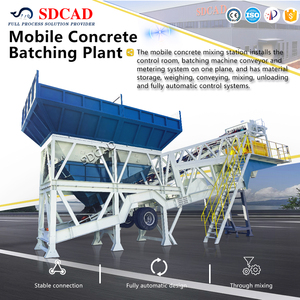 Planta de Concreto sobre Ruedas YHZS75 con Chasis de Alta Movilidad para la Construcción de Carreteras a lo Largo del Recorrido - Product Image 5