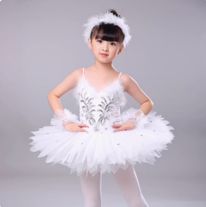 Tutù 2025 per bambine gonna per bambini allenamento di danza del cigno indossare abiti <span class=keywords><strong>Tutu</strong></span> in Costume da <span class=keywords><strong>Ballerina</strong></span> - Product Image 2