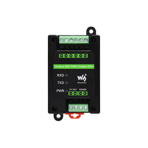 โมดูลเอาท์พุทพัลส์ PWM 4 ช่องเกรดอุตสาหกรรมของเวฟแชร์ใช้โปรโตคอลโมดบัส RTU, RS485 พร้อมความถี่ที่ปรับได้ K581 - Product Image 1