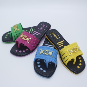 Yuhui biểu tượng tùy chỉnh khóa <span class=keywords><strong>Flip</strong></span>-flop dép thoải mái <span class=keywords><strong>PVC</strong></span> nữ tính in mở Toe xu hướng thời trang cho mùa hè-Quảng Châu Giày - Product Image 3