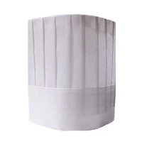 Chapeau de chef rond jetable en non-tissé, produits de sécurité