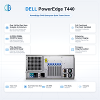 Server Tower Dell PowerEdge T440 Berkinerja Tinggi dengan Intel Xeon, Workstation Server PowerEdge T440