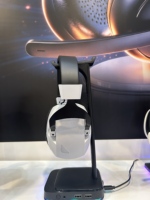Casque de jeu sans fil 2,4 G RGB à trois modes, circum-auriculaire, avec microphone détachable, étanche IPX4, autonomie de 20h, pour DJ et usage sportif