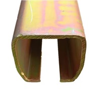 Rail de suspension en acier robuste W65 pour porte, rail coulissant industriel pour machine à souder, poulie de guidage de levage