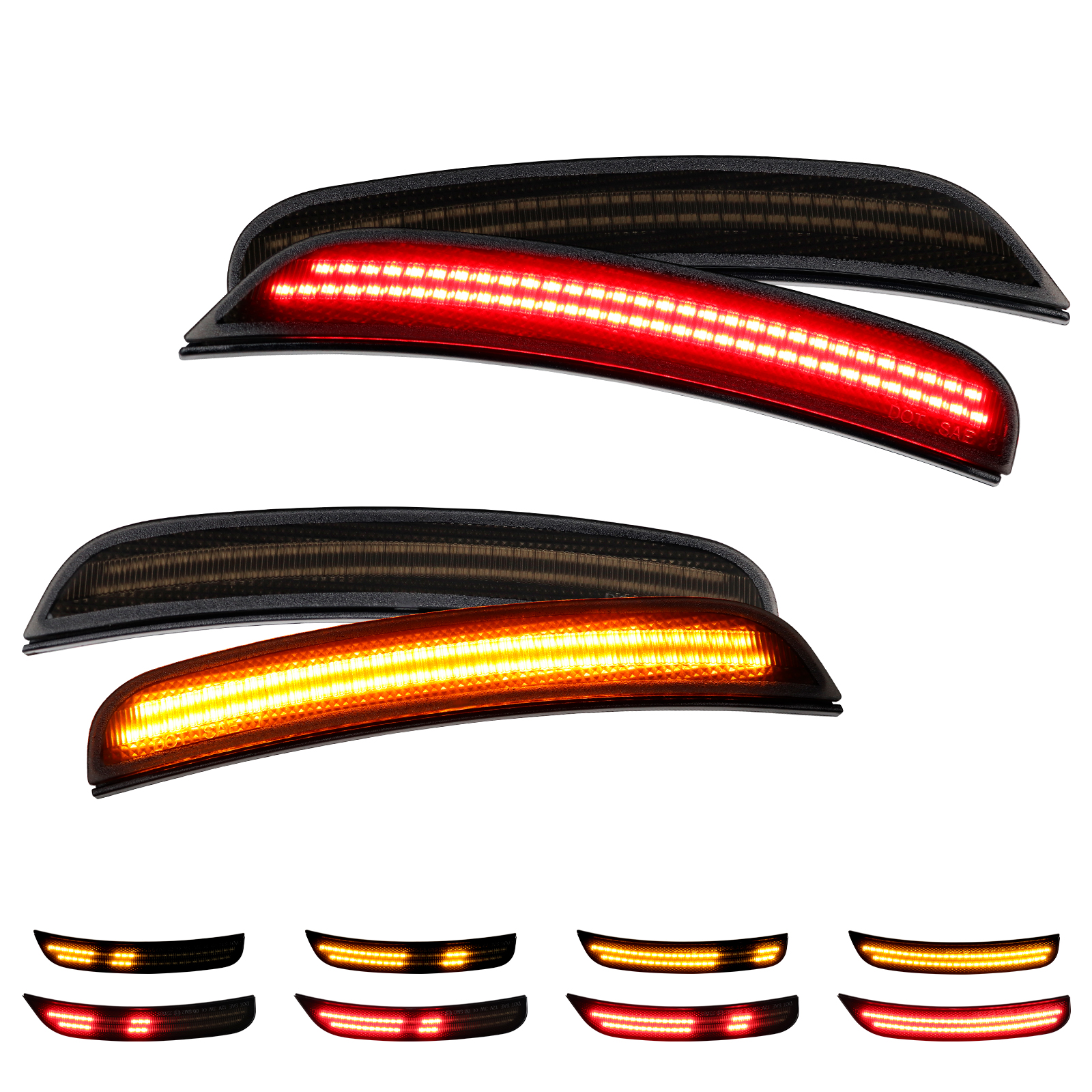 Ambra + luci rosse-avvio dinamico