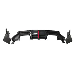 Diffuseur de pare-chocs arrière StarNav pour BMW Série 2 G87 M2 2023 2024 2025 2026 – Protection d'angle latérale et tuning - Product Image 5