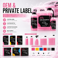 Shampoing Concentré pour Lavage Auto, Mousse Riche, pH Équilibré, Savon de Détail Automobile pour Lavage au Seau et Pistolet à Mousse, Produit d'Entretien, Dilution 1:100