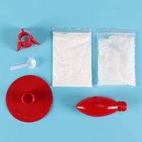 Kit d'expériences scientifiques de physique, jouet éducatif STEM pour les élèves du primaire, kit d'artisanat créatif fait main, fusée à eau chimique