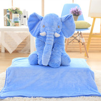 Peluche Éléphant Originale Guangxi Fuying en Coton Doux, Rembourrage Écologique en PP, Jouet en Peluche pour le Sommeil, Faible MOQ