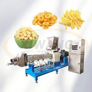 Rice Corn Puff Making Machines Cereal Puff Snack Food Extruder Machine