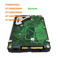 Hard Drive Desktop ST2000NM001A ST2000DX002 2TB BarraCuda 3.5" SATA 6Gb/s 64MB 7200RPM HDD untuk Sistem PC Gaming Kantor Rumah