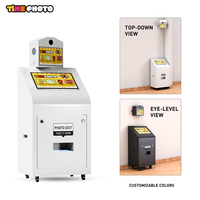 Kit Kabin Kamera DSLR Mesin Penjual Foto yang Dapat Disesuaikan untuk Bar dan Klub Malam, Photo Booth Otomatis dengan Filter