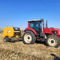 Haute vente grand tracteur agricole automatique PTO entraîné boîte de vitesses composant de base nouvel état utilisé 9YQ-2200 presse à foin Type de presse carrée