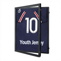 Cadre photo en bois classique Huajia, équipe de basket-ball pour enfants et jeunes, commémoratif, sportif, écologique, fait main, noir