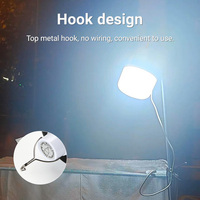 Ampoule LED solaire rechargeable super lumineuse blanche avec télécommande IP44, économie d'énergie, lampe de secours pour camping et stand