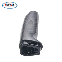 Poignée de frein à main en fibre de carbone pour pièces de frein automatique Compatible avec les modèles E36 E46 E90 E92 F30 F32 F80 F82