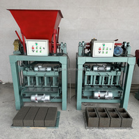 Machine à fabriquer des blocs creux de type Hop, moteur électrique domestique 220V/380V, machine à fabriquer des briques en ciment et en béton