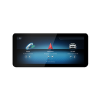CARUPEZ Radio de Auto Android de 12.3 Pulgadas con GPS, CarPlay, Android Auto, Cámara de Reversa, Soporte para Tarjeta SD para Mercedes-Benz C/GLC NTG5.0-1 Año