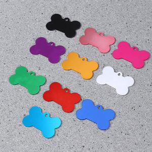 Оптовая продажа, роскошные алюминиевые бирки для домашних животных, Подвеска высокого качества, металлический логотип на заказ, пустые ожерелья с гравировкой, сублимационные бирки для собак - Product Image 5