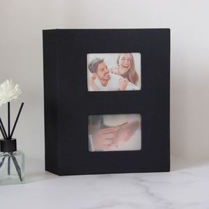 <span class=keywords><strong>Album</strong></span> photo Lerp&200 pochettes 6 pouces <span class=keywords><strong>10x15</strong></span> cm Photos Fotos Tissu Lin Double fenêtre Design 6x4 - Product Image 2
