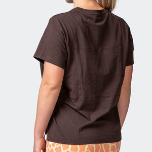 Vente en gros Haut de maternité <span class=keywords><strong>T</strong></span>-shirts d'<span class=keywords><strong>allaitement</strong></span> à <span class=keywords><strong>fermeture</strong></span> <span class=keywords><strong>éclair</strong></span> doux et respirant à manches courtes pour femmes enceintes - Product Image 1