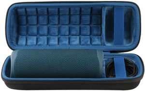 Custodia rigida da viaggio per altoparlante <span class=keywords><strong>Bluetooth</strong></span> portatile impermeabile <span class=keywords><strong>JBL</strong></span> Flip 7/6/5 (Custodia nera + interno blu) - Product Image 2