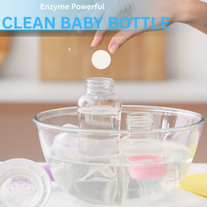 थोक शिशु की बोतल की सफाई 100% खाद्य ग्रेड सामग्री टैबलेट ग्लास क्लीनर ने पानी की सफाई टैबलेट - Product Image 4