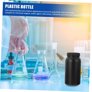 Pot à lait en poudre et à biscuits/bonbons de qualité supérieure, noir, de qualité alimentaire, sans BPA, 3,5 L (120 oz), avec couvercle à vis - Product Image 5