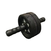 Rouleau de roue de gymnastique pour le bureau à domicile Exercices abdominaux et abdominaux Rouleau de roue de fitness