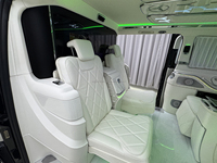 TV angkat 40 inci, dengan kursi lipat dan kompresor kulkas Kit partisi penuh untuk Vito VClass Metris W447 Mpv Van