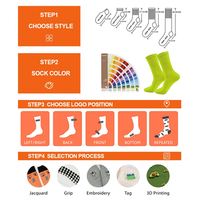 Calcetines de Ciclismo Tejidos para Niños, Personalizables, con Estampado Digital, Casuales, para Correr, con Logotipo, Talla Única, Venta al Por Mayor