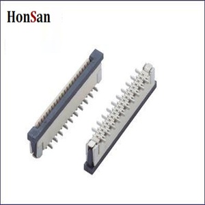 نوع الوجه Fpc موصل الملعب 0.5 1.0 1.25 2.0 2.54 من أعلى أسفل الاتصال أفقي الرأسي <span class=keywords><strong>Zif</strong></span> Smt <span class=keywords><strong>Lcd</strong></span> Fpc Ffc موصل - Product Image 6