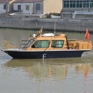 Bateau de travail polyvalent à bas prix 21.3ft 8 personnes bateau de patrouille à hélice à essence bateau de sauvetage à grande vitesse - Product Image 4