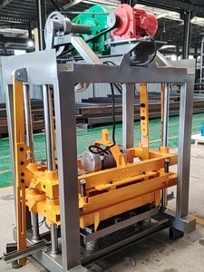 For QTJ4-40 Semi-Automatic Eco-Friendly Cement <strong>Brick</strong> Production Line with Motor for Solid Hollow Interlock Paving <strong>Blocks</strong> - Product Image 2