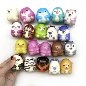 Juguetes de Animales Personalizados de PU, de Compresión Lenta, Suaves, para Aliviar el Estrés, Caja Sorpresa con Mini Figuras, Lindos Juguetes Sensoriales para Niños - Product Image 1