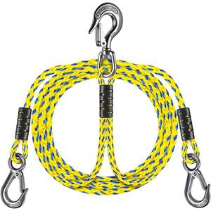 Correa de Remolque Cinética de 4500 lb, Cuerda de Remolque de Emergencia para Barcos, Correa de Remolque para Esquí Acuático - Product Image 1