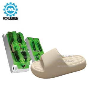 قالب صناعة صنادل رائجة للرجال بشعار مخصص، نعال ناعمة بنعل إيفا كامل لعام <span class=keywords><strong>2025</strong></span>، شباشب بيضاء للصيف - Product Image 5