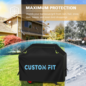 Housses <span class=keywords><strong>de</strong></span> protection pour barbecue à gaz extra-larges <span class=keywords><strong>de</strong></span> qualité supérieure, protection pour barbecue et couverture pour îlot <span class=keywords><strong>de</strong></span> barbecue, taille personnalisée - Product Image 6