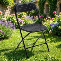 Chaise en PP WEPACK en gros pour le camping et les mariages - Mobilier d'extérieur pliable et empilable pour le bureau
