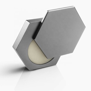 चुंबकीय Refillable ब्लश आंखों के छायाएं जार सौंदर्य प्रसाधन धातु कॉम्पैक्ट मामले ठोस इत्र कंटेनर Tins - Product Image 2